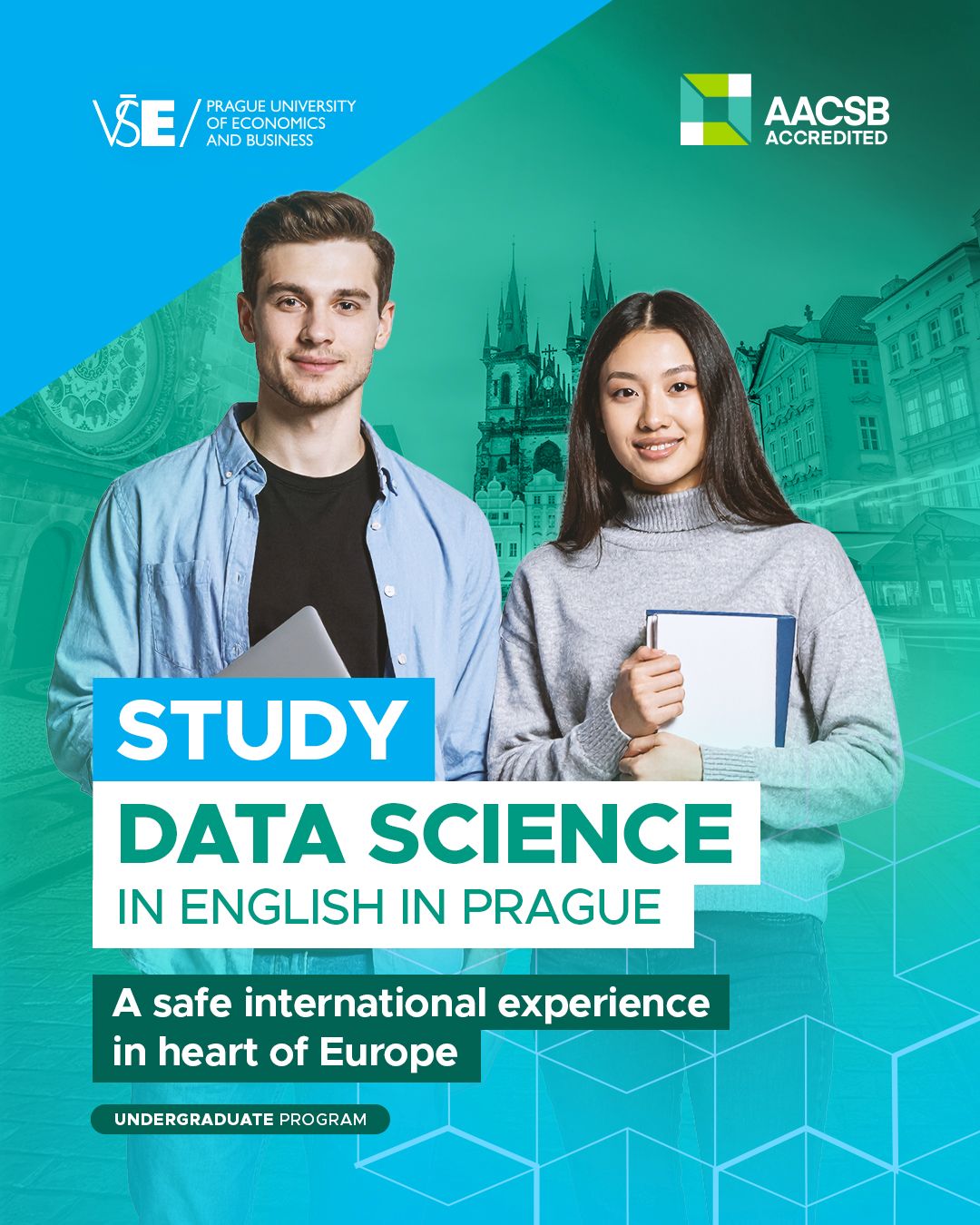 👉Are you looking for a Bachelor’s programme? Do you want to become an expert in data science?
‼Discover our top choice for you – the undergraduate program Economic Data Science!
APPLICATIONS are OPEN!
#askstudents #pragueuniversityofeconomicsandbusiness
@fis_vse
#fisbachelor #datascience #dataanalyst
Vfis #datamanager #studyinprague #askstudents