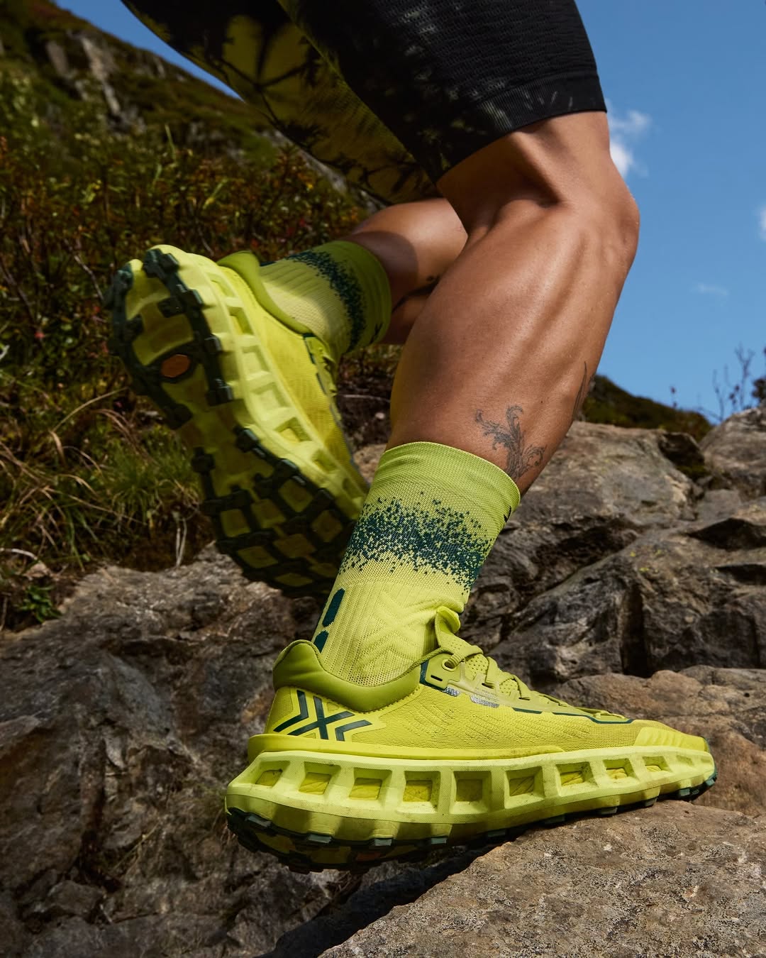 The new @xbionic TerraSkin X03 is built to go further, from your first trail to your next ultra. Developed for grip and control, it features a #VibramMegagrip outsole with #VibramTractionLug technolo