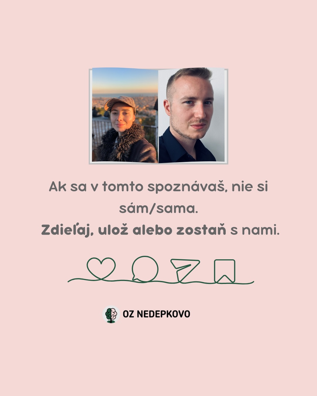 Bipolárna porucha nie je len o tom, že si raz hore a raz dole.🎢
Je to komplexné ochorenie, ktoré sa často nenápadne maskuje za tvoju povahu, životný štýl alebo momentálnu náladu.
Mnoho ľudí roky netuší, že ich „extrémy“ majú meno. Myslia si, že sú proste len príliš ambiciózni, príliš leniví alebo príliš impulzívni.
Pravdou však je, že za tým môže byť biochemická búrka v mozgu, ktorú vôľa ani silná káva nespravia.
Prečo je dôležité o tom hovoriť?
✅ Destigmatizácia: Bipolárna porucha nie je voľba ani charakterová vada.
✅ Skorá pomoc: Čím skôr človek pochopí, čo sa deje, tým skôr vie získať kontrolu nad svojím životom.
✅ Pochopenie: Aby sme prestali súdiť seba aj iných za prejavy, ktoré sú v skutočnosti symptómami.
👉 Prelistuj si carousel a zisti, ktoré nenápadné signály môžu naznačovať, že nejde len o „povahu“.
Ak si sa v týchto bodoch našiel/našla, neznamená to, že si „pokazený/á“.
Znamená to len, že tvoj mozog funguje trochu inak a zaslúži si odbornú pozornosť a starostlivosť. 🧡
💡Pamätaj: Diagnózu stanovuje výhradne odborník (psychiater). Ak máš pochybnosti, neboj sa zaklopať na dvere ambulancie. Je to ten najväčší prejav odvahy.
#dusevnezdravie #bipolarnaporucha #bipolar #mentalnezdravie #stopstigma #maniadepresia #dusevneochorenia
