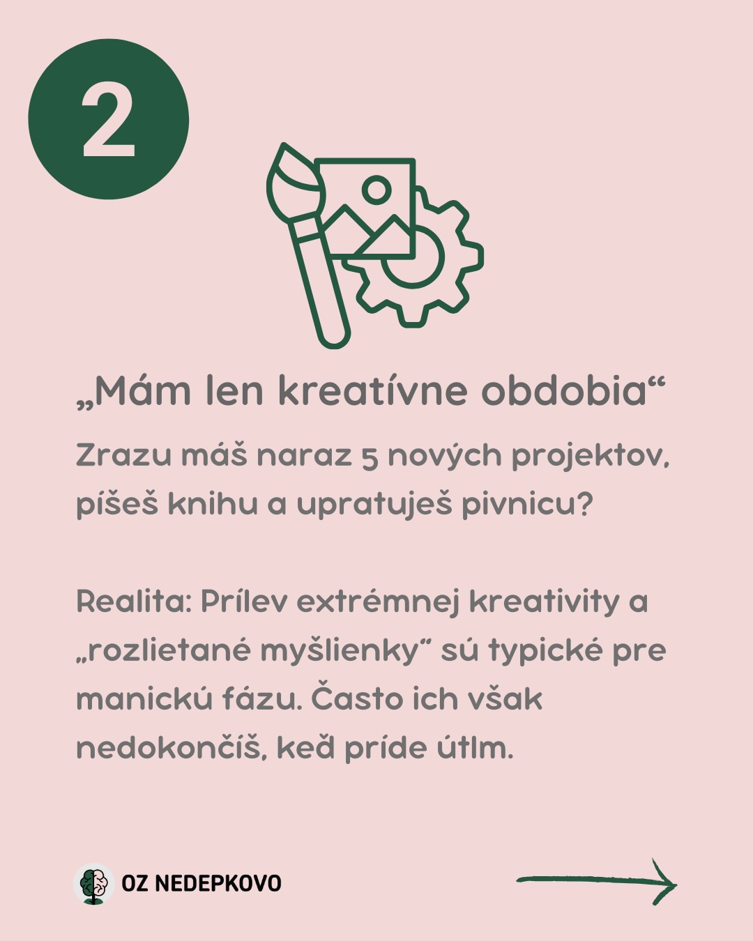 Bipolárna porucha nie je len o tom, že si raz hore a raz dole.🎢
Je to komplexné ochorenie, ktoré sa často nenápadne maskuje za tvoju povahu, životný štýl alebo momentálnu náladu.
Mnoho ľudí roky netuší, že ich „extrémy“ majú meno. Myslia si, že sú proste len príliš ambiciózni, príliš leniví alebo príliš impulzívni.
Pravdou však je, že za tým môže byť biochemická búrka v mozgu, ktorú vôľa ani silná káva nespravia.
Prečo je dôležité o tom hovoriť?
✅ Destigmatizácia: Bipolárna porucha nie je voľba ani charakterová vada.
✅ Skorá pomoc: Čím skôr človek pochopí, čo sa deje, tým skôr vie získať kontrolu nad svojím životom.
✅ Pochopenie: Aby sme prestali súdiť seba aj iných za prejavy, ktoré sú v skutočnosti symptómami.
👉 Prelistuj si carousel a zisti, ktoré nenápadné signály môžu naznačovať, že nejde len o „povahu“.
Ak si sa v týchto bodoch našiel/našla, neznamená to, že si „pokazený/á“.
Znamená to len, že tvoj mozog funguje trochu inak a zaslúži si odbornú pozornosť a starostlivosť. 🧡
💡Pamätaj: Diagnózu stanovuje výhradne odborník (psychiater). Ak máš pochybnosti, neboj sa zaklopať na dvere ambulancie. Je to ten najväčší prejav odvahy.
#dusevnezdravie #bipolarnaporucha #bipolar #mentalnezdravie #stopstigma #maniadepresia #dusevneochorenia