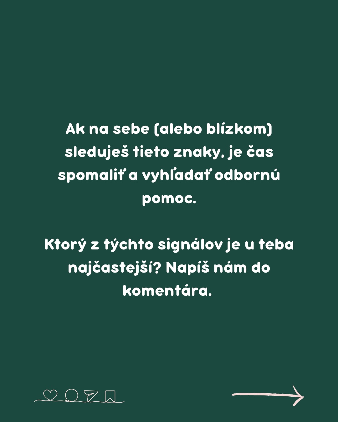 Konečne mi je skvele.“ Alebo je to začiatok mánie?
Mánia (alebo hypománia) nie je len „dobrá nálada“. Je to stav, kedy tvoj mozog 🧠 prepne na plné obrátky a ty pomaly strácaš kontrolu nad volantom.
Najhoršie na nej je, že zo začiatku môže chutiť fantasticky, ale ten pád potom býva tvrdý.😱
4 signály, ktoré by si nemal/a ignorovať:
🚩 Spánok: Necítiš únavu ani po prebdenej noci.
🚩 Myšlienky: Bežia tak rýchlo, že sa o seba potkýnajú.
🚩 Podráždenosť: Tvoj nervový systém skratuje pri každej maličkosti.
🚩 Impulzivita: Robíš rozhodnutia, ktoré majú trvalé následky.
Poznať svoje „red flags“ je superschopnosť, ktorá ti môže zachrániť vzťahy aj zdravie.
Sme v tom spolu. Sme OZ Nedepkovo.🧡
Pomôž nám búrať mýty o duševných ochoreniach:
👉 2 % z dane: Cesta, ktorá ťa nestojí nič navyše.
👉 Donio: Každé euro nám pomáha tvoriť a pomáhať ďalej.
Všetky linky nájdeš v našom Biu. 🔗
Ďakujeme!🧡
#mania #hypomania #bipolarnaporucha #dusevnezdravie #dusevneochorenia