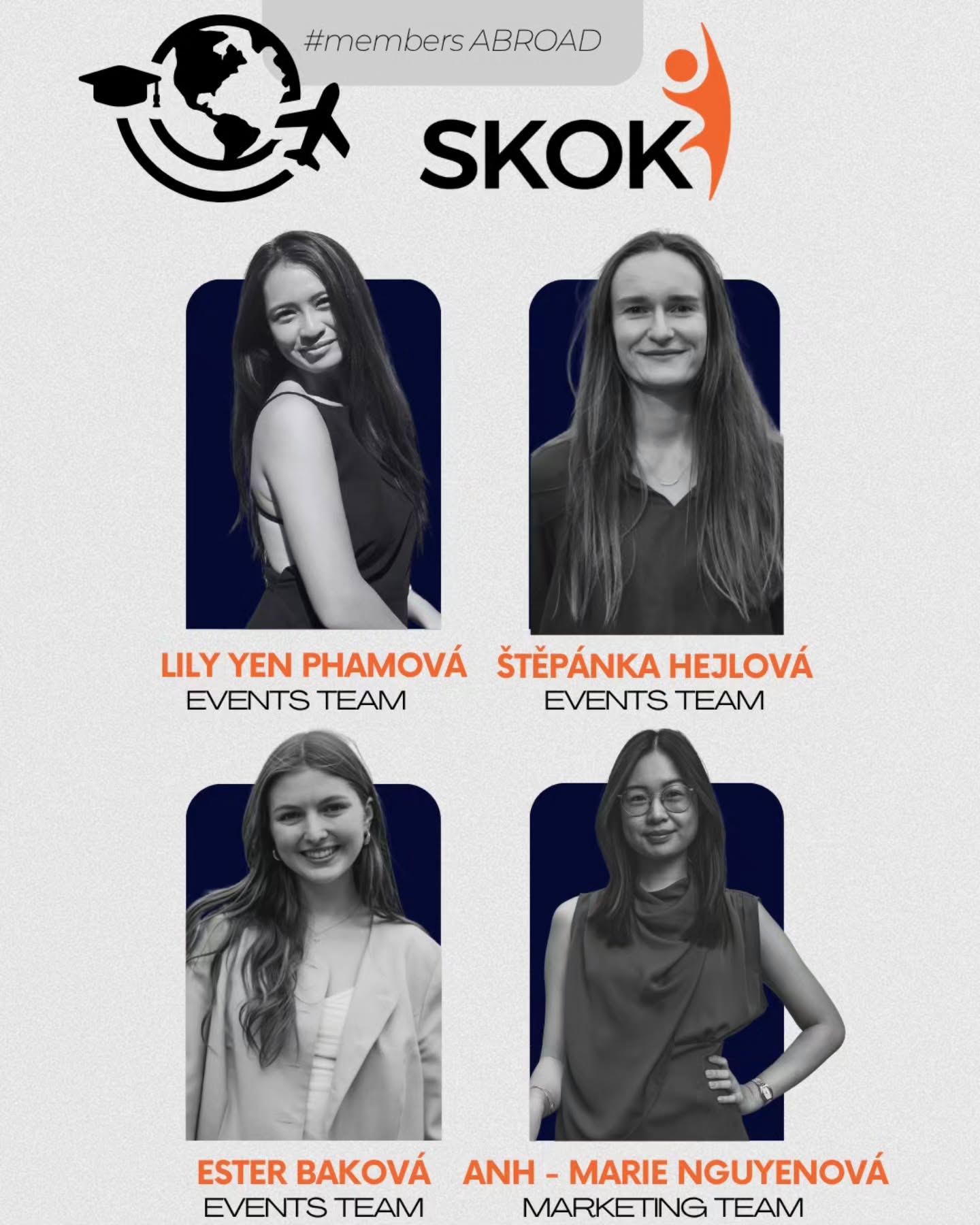 ✨ Kdo stojí za SKOKanskými eventy?
Jsme parta studentů, kteří se nebojí přeměnit nápad v realitu. Za poslední semestr jsme tak společně:
🇬🇧 vyrazili na exkurzi do Londýna
🤝 přiblížili studentům praxi na tradičním Business Cocktailu
🎤 zorganizovali první Alumni Cocktail s bývalými studenty FMV
💡 účastnili se interního workshopu i celoškolských akcí jako VŠEFEST nebo Šance
📈 posouvali komunikaci i fungování spolku zase o kus dál
Díky každému členu SKOKu za energii, čas a nápady, které z našeho spolku dělají místo plné příležitostí a inspirativních lidí.
Speciální shoutout patří @n.knitlova a @vita_antoniuk_ za organizaci Business Cocktailů, @lussy_9185 za spolupráci s British Chamber v rámci PowerTalks, @sulcovabarca za londýnskou exkurzi a @_monanaa za interní workshop a další akce. 🙌
A velké díky také @nguyen0va za grafiku ❤️
P.S. LinkedIn saw it first, sleduješ nás i tam?👀
#networking #studentlife #businesscocktail #leadership #community