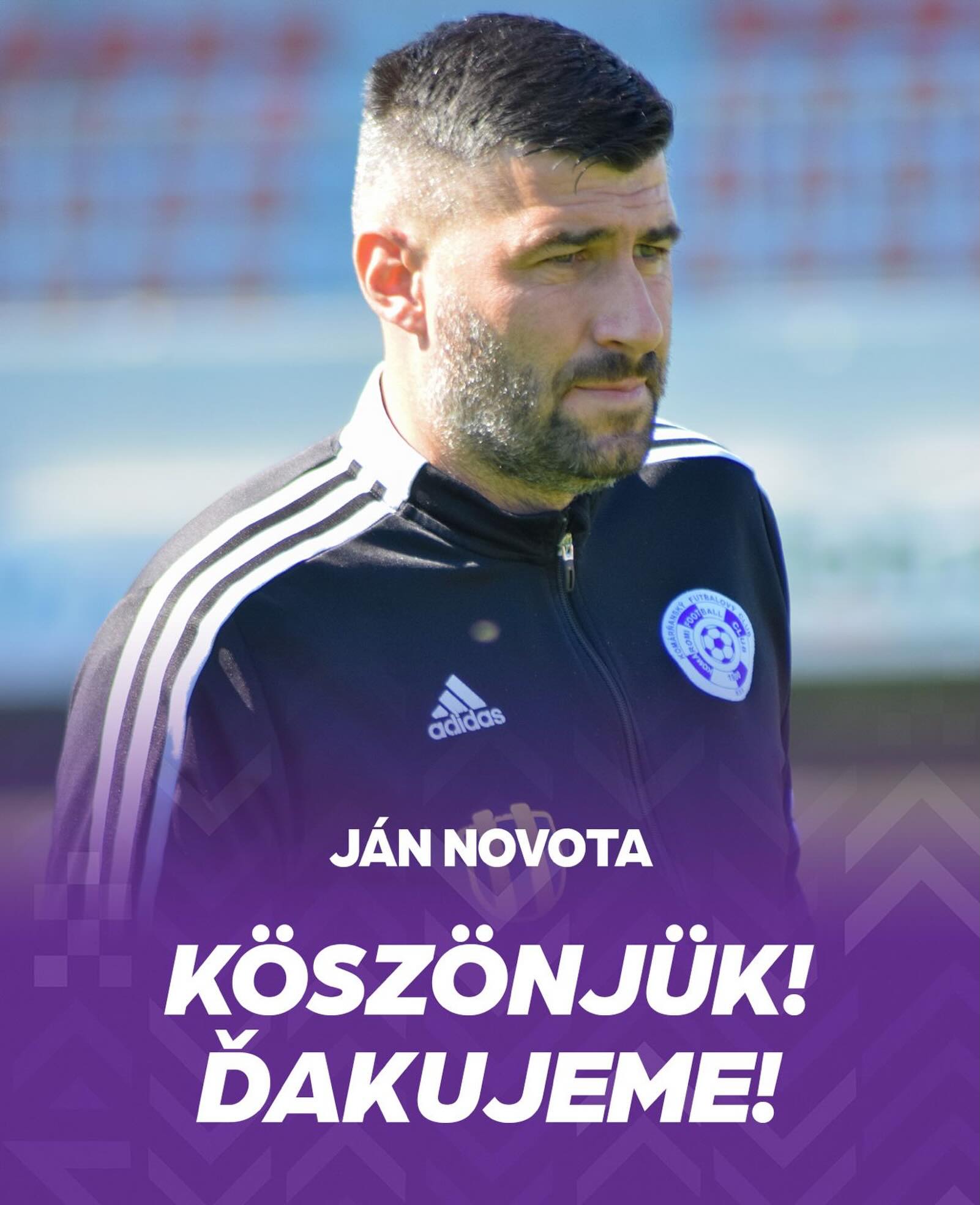🇭🇺 Köszönjük, Jani! 🙏🤝
Távozik klubunktól Novota János kapusedző, aki 2022 nyarán csatlakozott szakmai stábunkhoz.
Az elmúlt évek során elhivatott munkájával jelentősen hozzájárult csapatunk fejlődéséhez, miközben szakmai elismeréseként a szlovák A-válogatott stábjában is szerepet kapott. ☝️
Köszönjük a klubért végzett munkáját, a közösen elért sikereket és a mindennapokban tanúsított elkötelezettségét! 🙏
További munkásságához sok sikert, és jó egészséget kívánunk! 💜 @jaannovota
🇸🇰 Ďakujeme, Jani! 🙏🤝
S našim klubom sa lúči tréner brankárov János Novota, ktorý sa k nášmu realizačnému tímu pripojil v lete 2022.
V uplynulých rokoch svojou oddanou prácou významne prispel k rozvoju nášho tímu, pričom ako uznanie za svoje odbornosť získal miesto aj v realizačnom tíme slovenskej reprezentácie. ☝️
Ďakujeme ti za prácu, ktorú pre klub vykonal, za spoločne dosiahnuté úspechy a za oddanosť, ktorú preukazoval si každý deň! 🙏
Prajeme ti veľa úspechov a pevné zdravie v jeho ďalšej práci! 💜