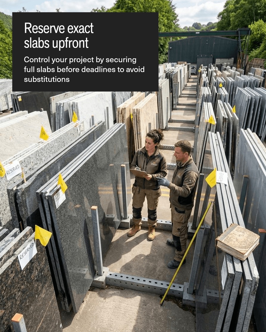 High-value projects don’t leave stone supply to chance.Pisani’s extensive stockholding at Ma....