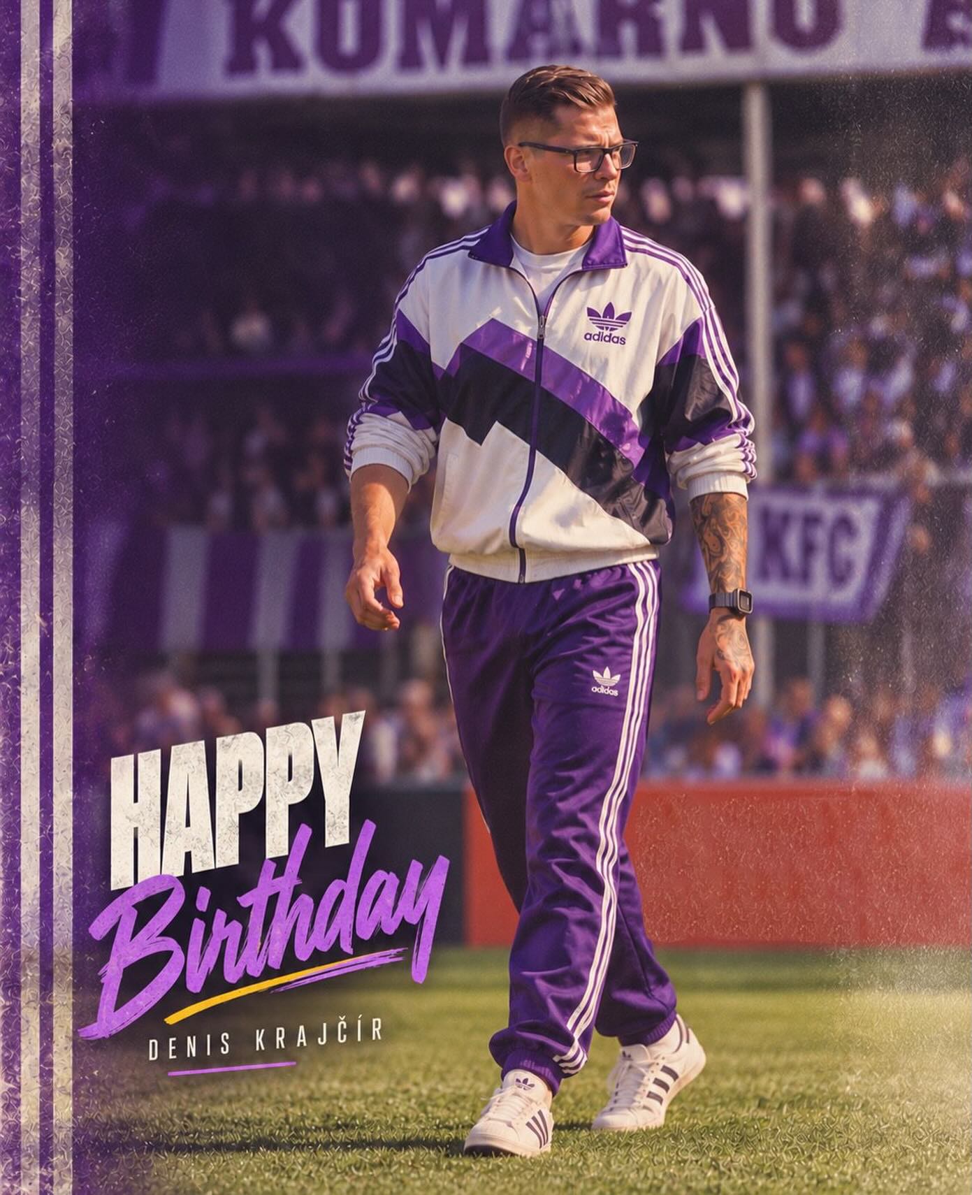 🇭🇺 Ma ünnepli születésnapját felnőtt férfi csapatunk masszőre, Denis Krajčír 🥳
🇸🇰 Dnes oslavuje narodeniny masér nášho A tímu, Denis Krajčír 🥳
Boldog születésnapot kívánunk! 🤩
Želáme všetko najlepšie k narodeninám! 🤩
🎂🎉💜🤍