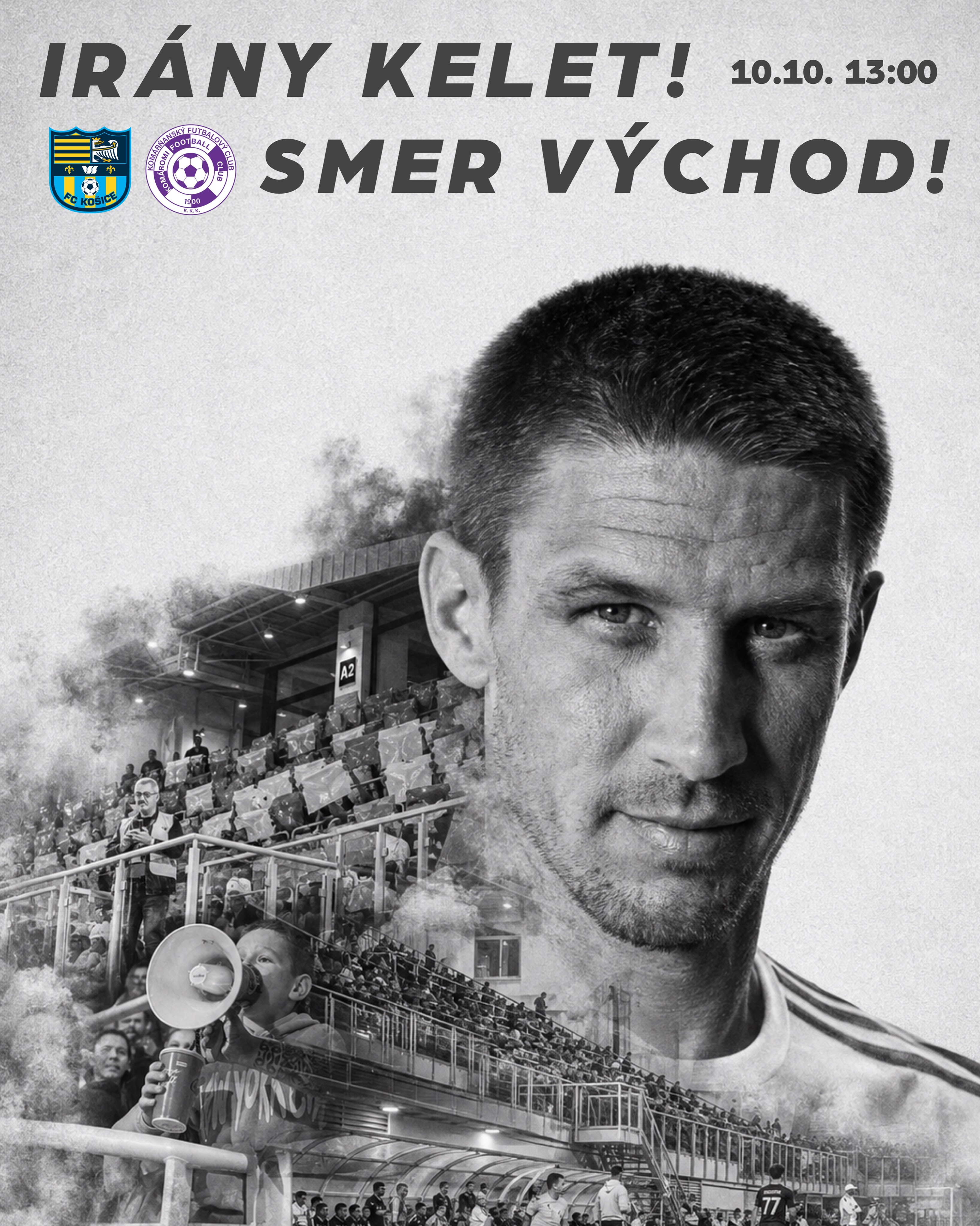 🇭🇺 IRÁNY KELET! 🧭💜
Holnap Kassán folytatjuk a bajnokságot! ⚽️🔥 Újabb idegenbeli kihívás vár a fiúkra, ezúttal a Kassa ellen lépünk pályára.
🎯 A cél egyértelmű: mindent beleadni és pontokkal hazatérni!
📅 10.10. | 13:00
🇸🇰 SMER VÝCHOD! 🧭💜
Zajtra pokračujeme v lige v Košiciach! ⚽️🔥 Na chalanov čaká ďalšia výzva na ihrisku súpera, tentoraz proti FC Košice.
🎯 Cieľ je jasný: nechať na ihrisku všetko a vrátiť sa domov s bodmi!
📅 10.10. | 13:00