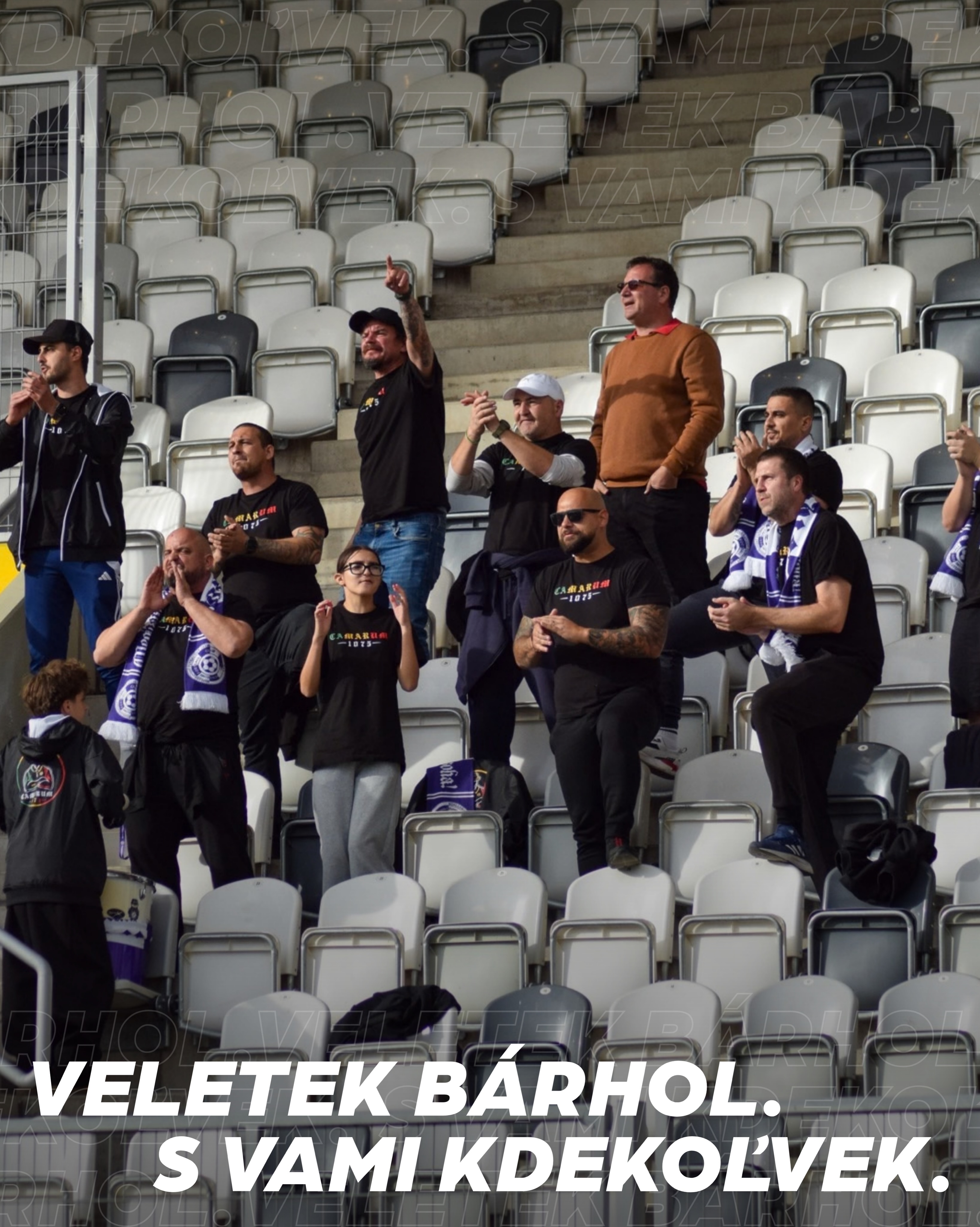 🇭🇺 KÖSZÖNJÜK A SZURKOLÁST! 💜👏
Köszönjük mindenkinek, aki Kassára is elkísérte a csapatot, és idegenben is végig buzdította a fiúkat! 🏟️
Rengeteget jelent számunkra, hogy bárhol játszunk, mindig számíthatunk rátok! 💜
🇸🇰 ĎAKUJEME ZA PODPORU! 💜👏
Ďakujeme všetkým, ktorí nás prišli podporiť aj do Košíc a počas celého zápasu povzbudzovali našich chalanov! 🏟️
Veľa pre nás znamená, že nech hráme kdekoľvek, vždy sa na vás môžeme spoľahnúť! 💜